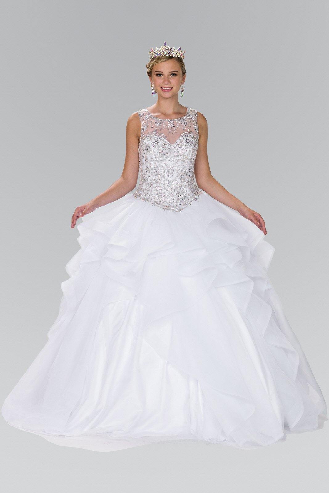 Quinceanera Sweethearted Ball Gown with Bolero - The Dress Outlet Elizabeth K