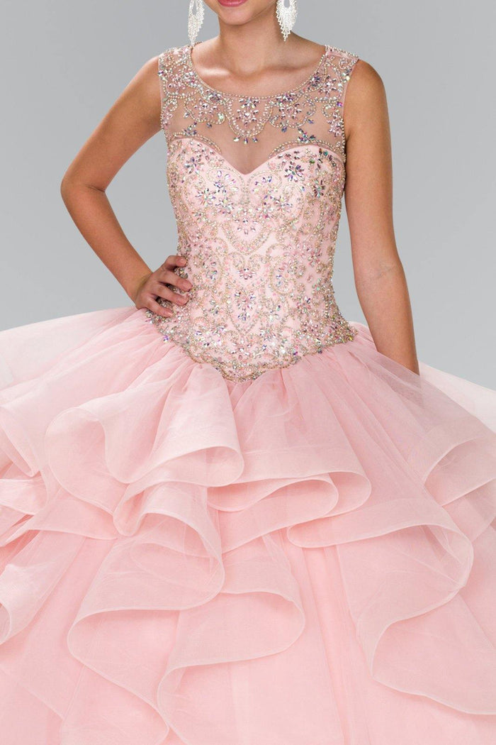 Quinceanera Sweethearted Ball Gown with Bolero - The Dress Outlet Elizabeth K