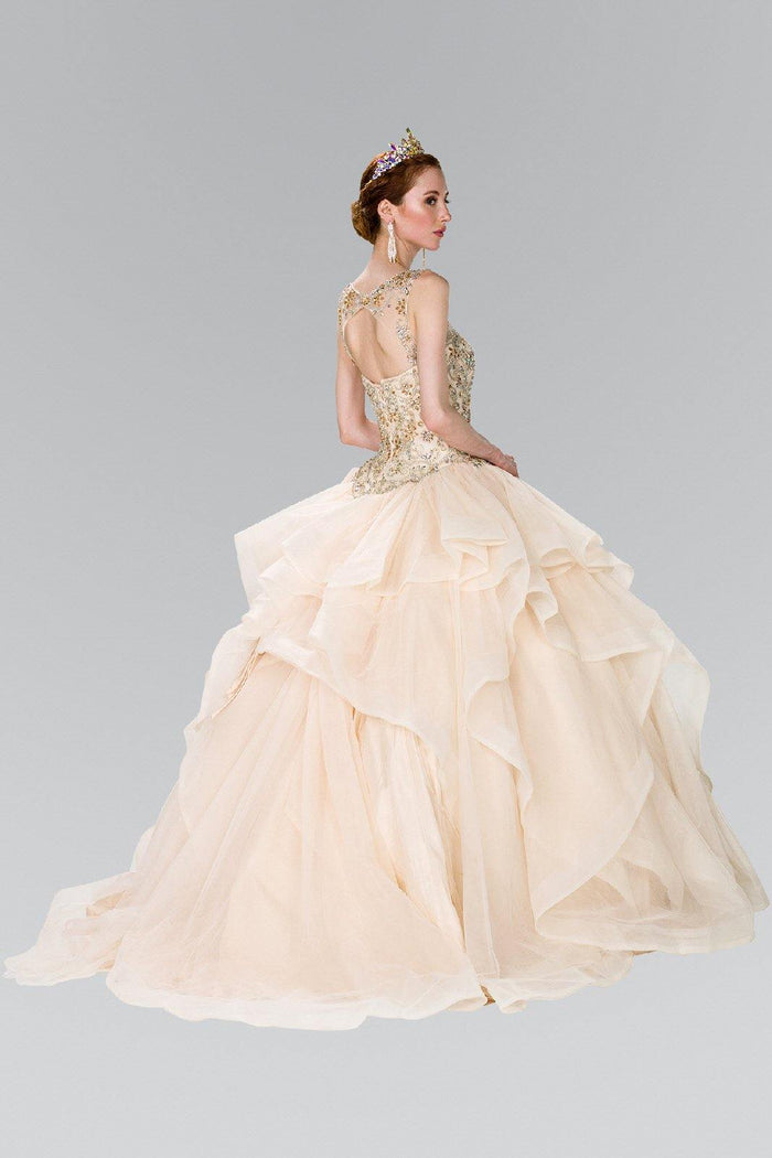 Quinceanera Sweethearted Ball Gown with Bolero - The Dress Outlet Elizabeth K
