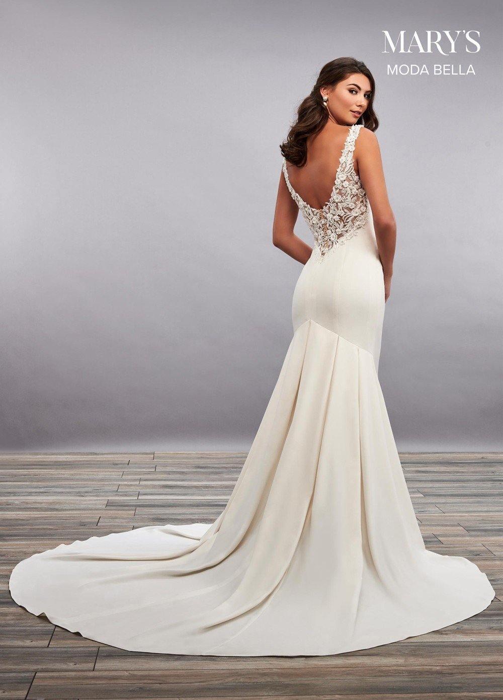 Rachel Allan Long Fitted Bridal Gown - The Dress Outlet