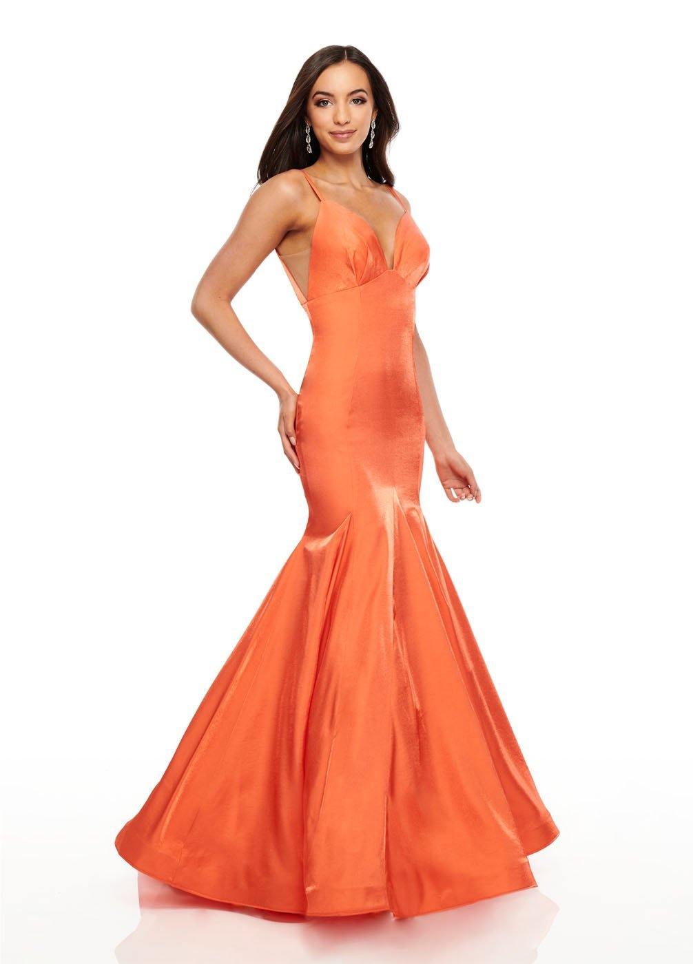 Rachel Allan Long Fitted Mermaid Prom Dress - The Dress Outlet