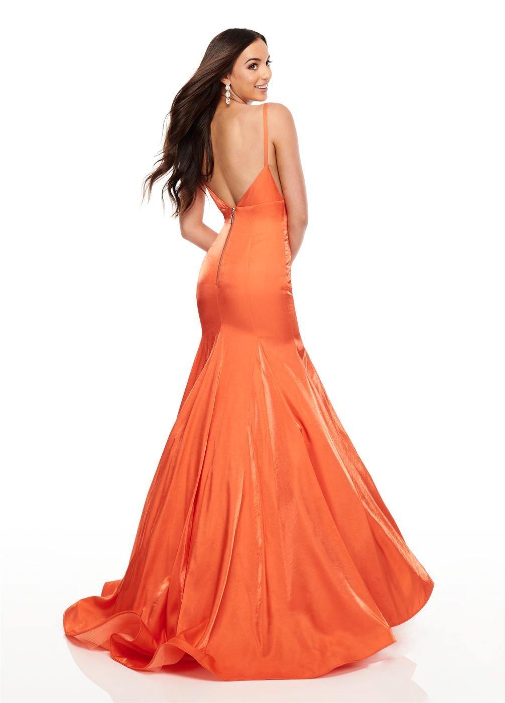 Rachel Allan Long Fitted Mermaid Prom Dress - The Dress Outlet