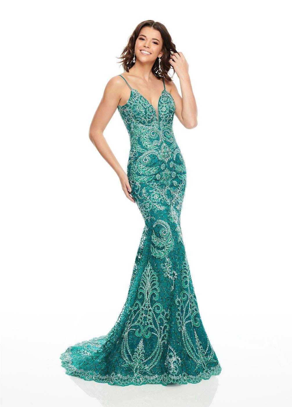 Rachel Allan Long Formal Prom Dress