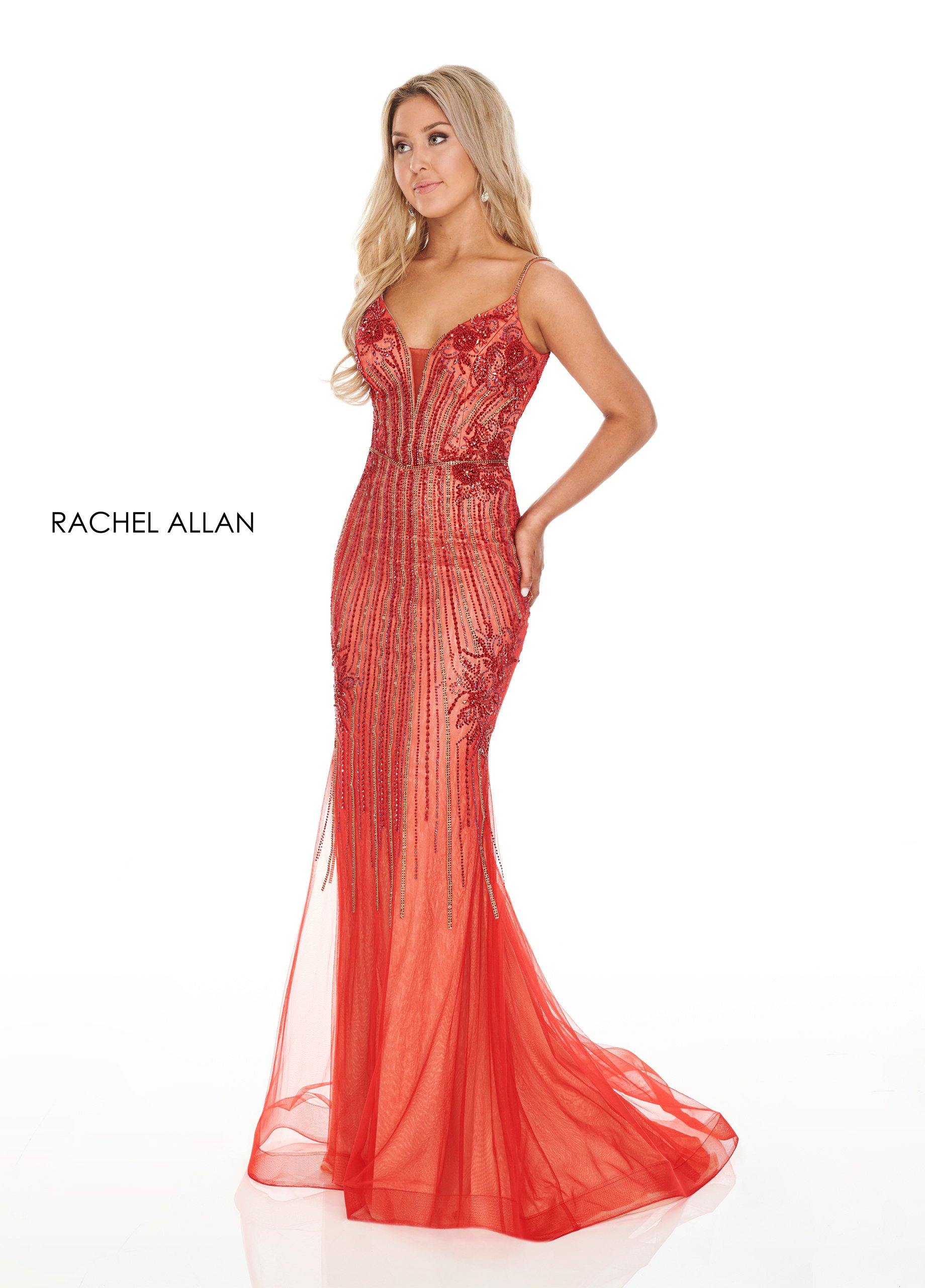 Rachel Allan Long Formal Prom Dress