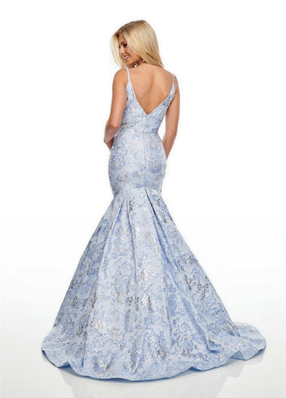Rachel Allan Long Fitted Prom Dress Evening Gown - The Dress Outlet