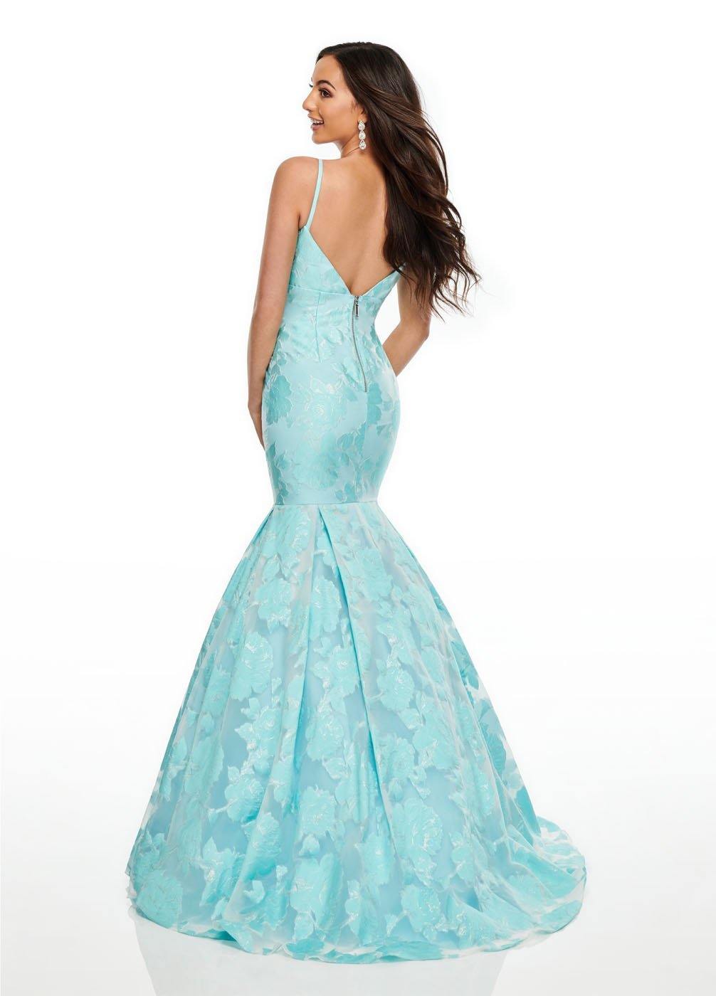 Rachel Allan Long Fitted Prom Dress Mermaid Style - The Dress Outlet