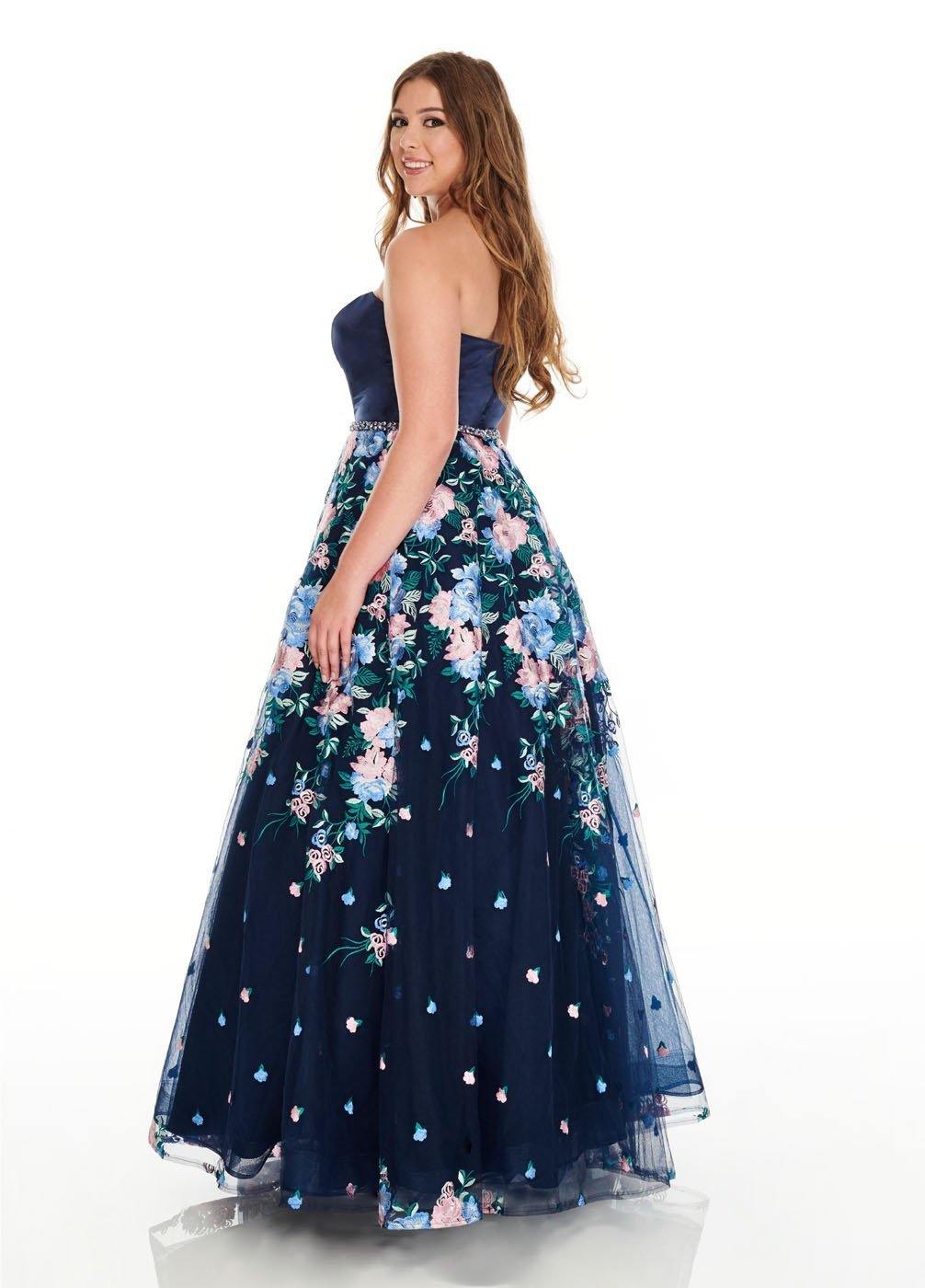 Rachel Allan Long Plus Size Dress Prom