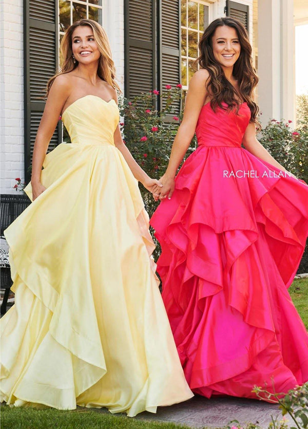 Rachel Allan Long Prom Dress Ball Gown - The Dress Outlet