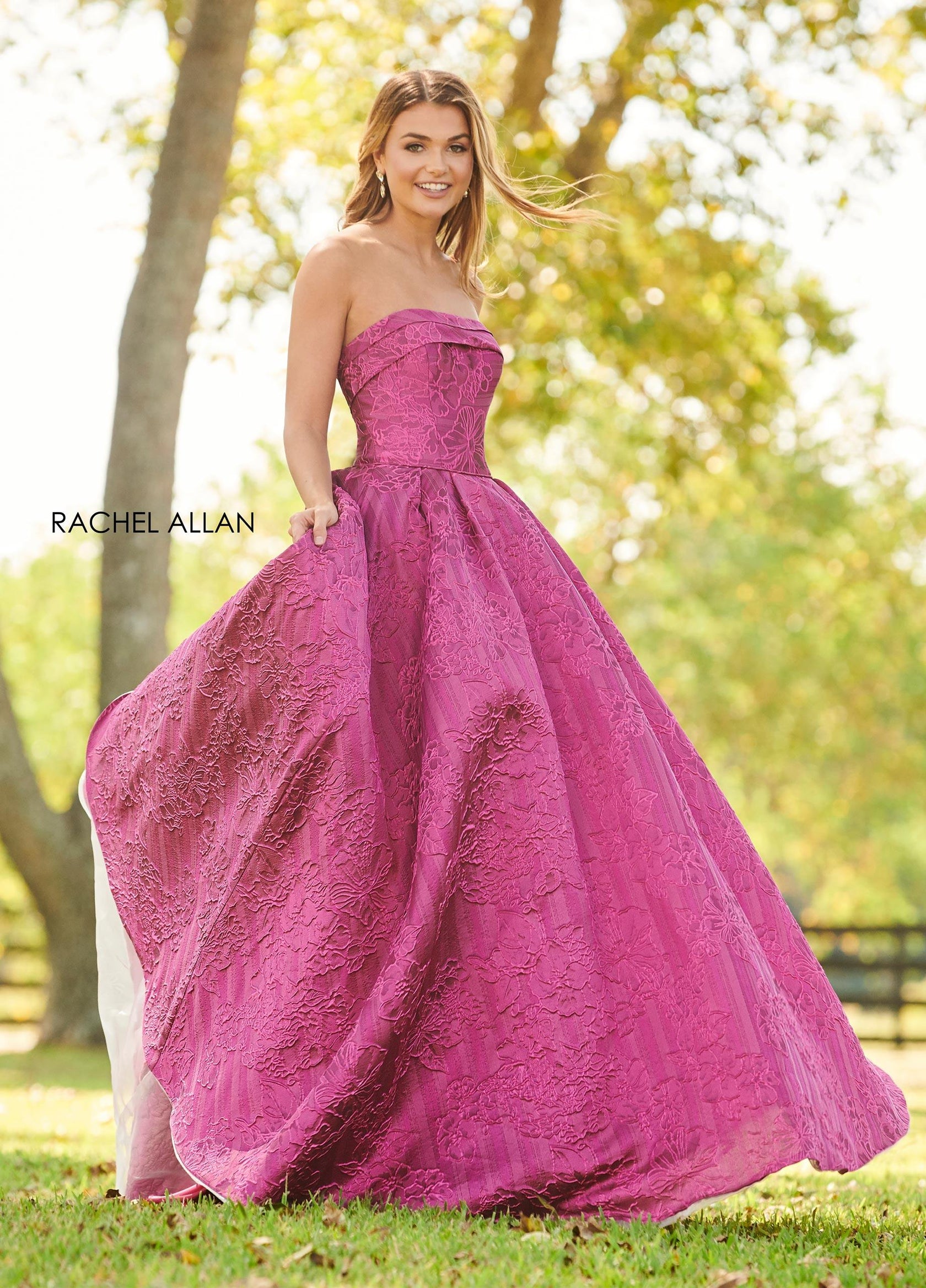 Fuchsia Long Prom Dress Ball Gown for $459.99 – The Dress Outlet