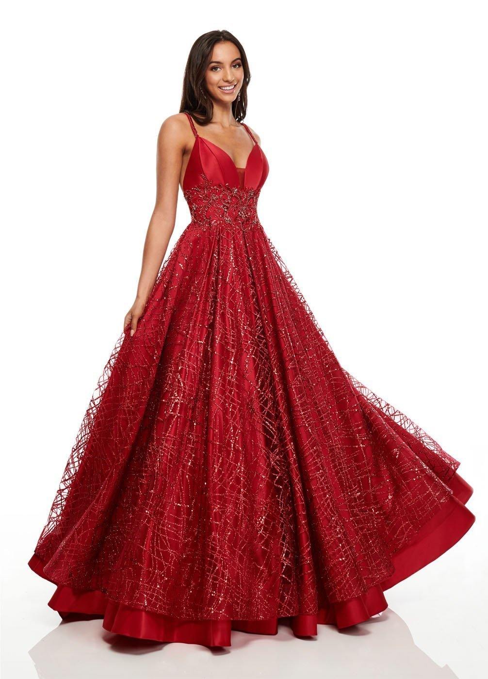 Rachel Allan Long Prom Dress Ball Gown - The Dress Outlet