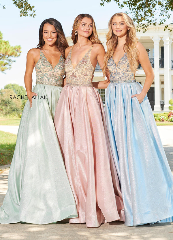 Rachel Allan Long Prom Dress Evening Gown