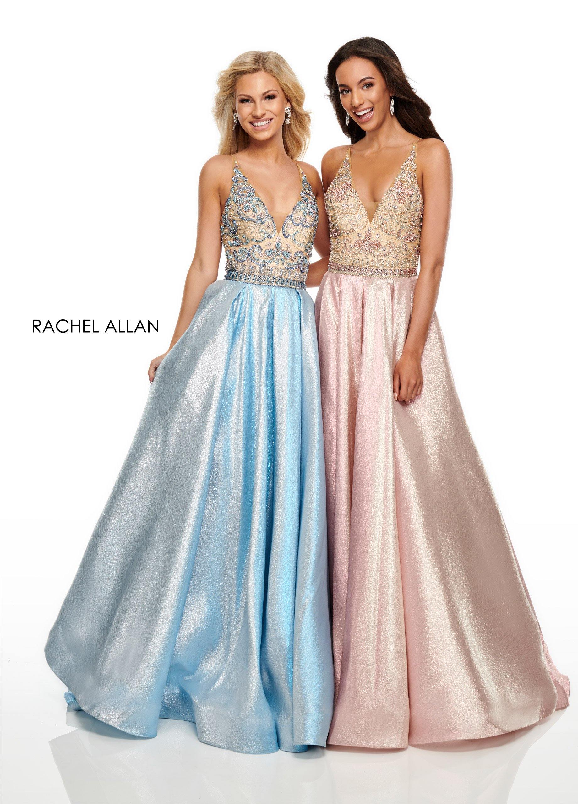Rachel Allan Long Prom Dress Evening Gown