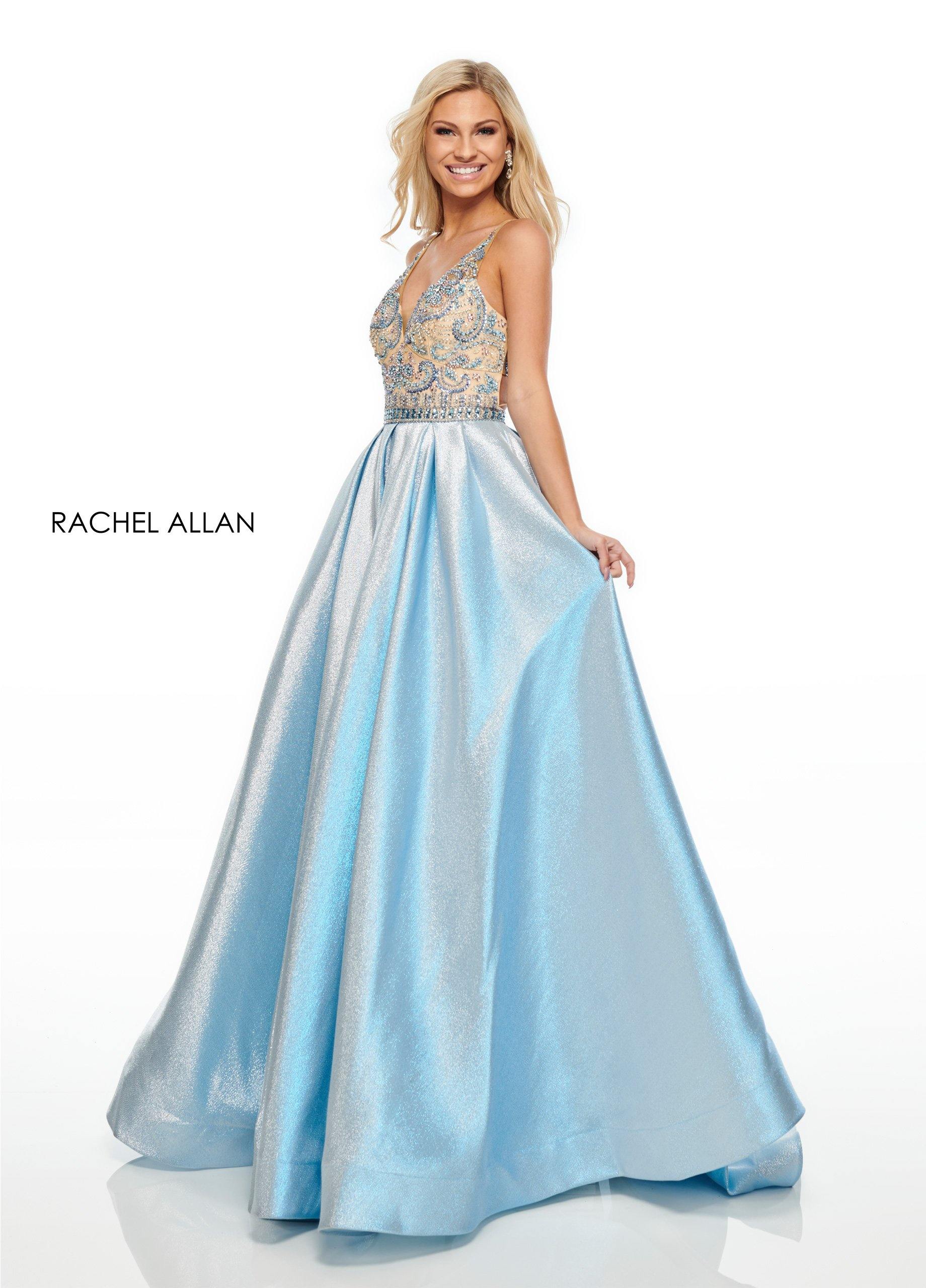Rachel Allan Long Prom Dress Evening Gown