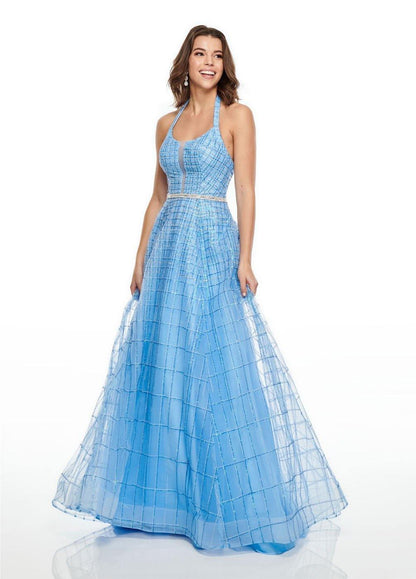 Rachel Allan Long Prom Dress Evening Gown - The Dress Outlet