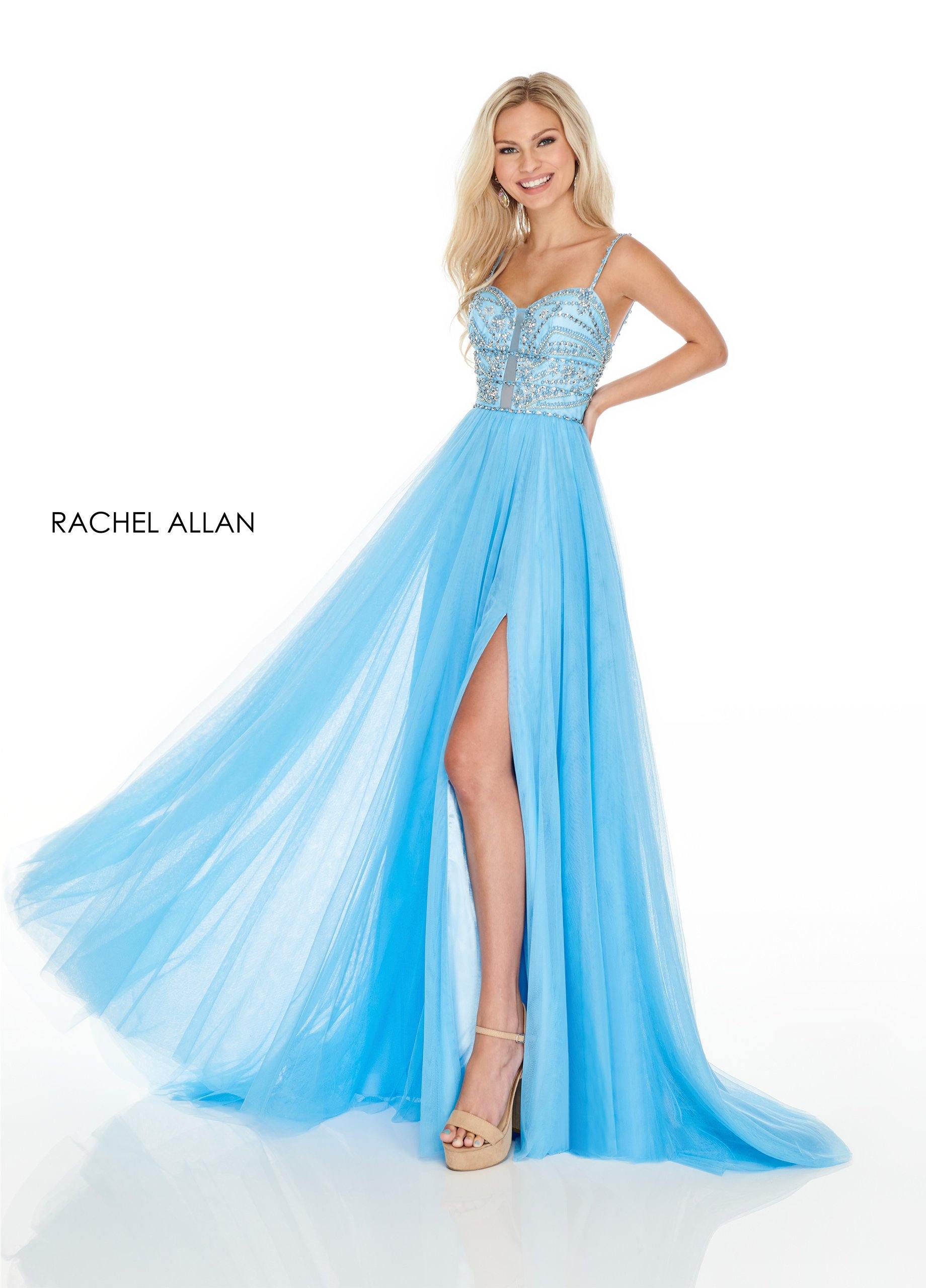 Rachel Allan Long Prom Sexy Dress