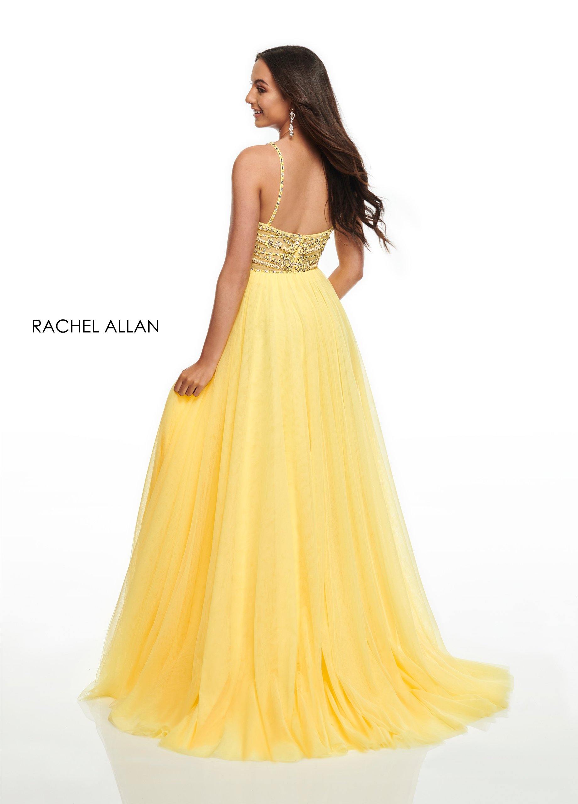Rachel Allan Long Prom Sexy Dress