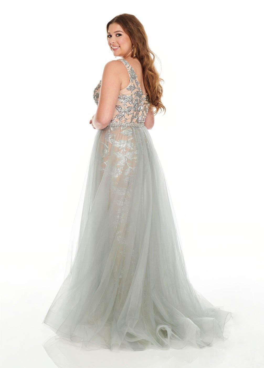 Rachel Allan Plus Size Prom Dress Evening Gown - The Dress Outlet