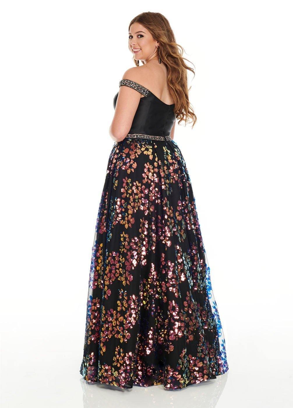Rachel Allan Plus Size Prom Long Dress