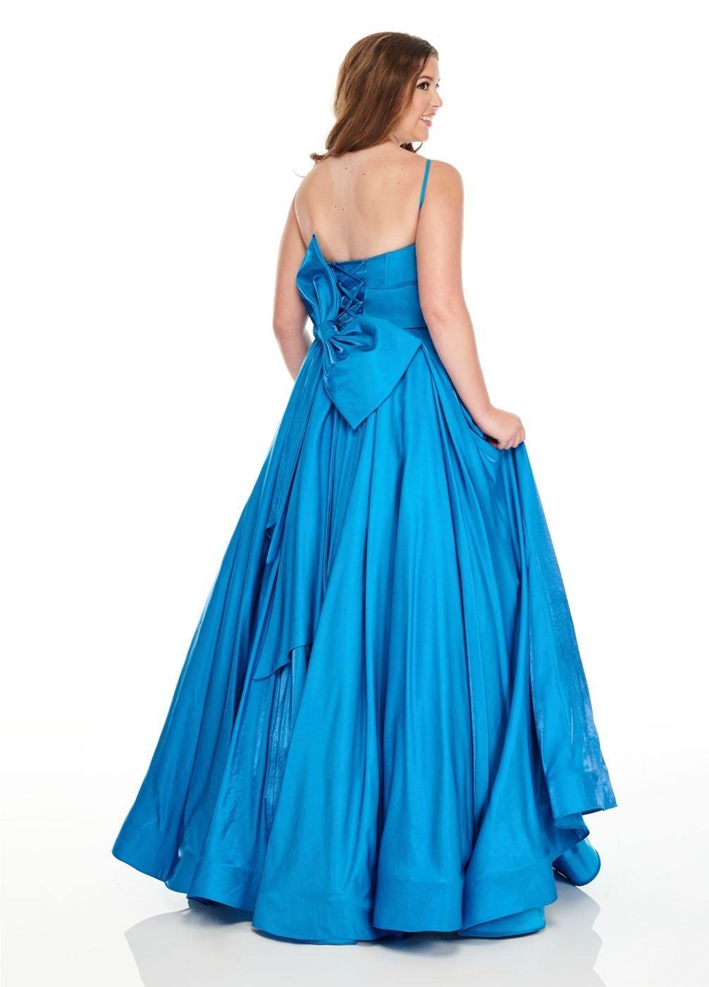 Rachel Allan Plus Size Prom Long Dress - The Dress Outlet