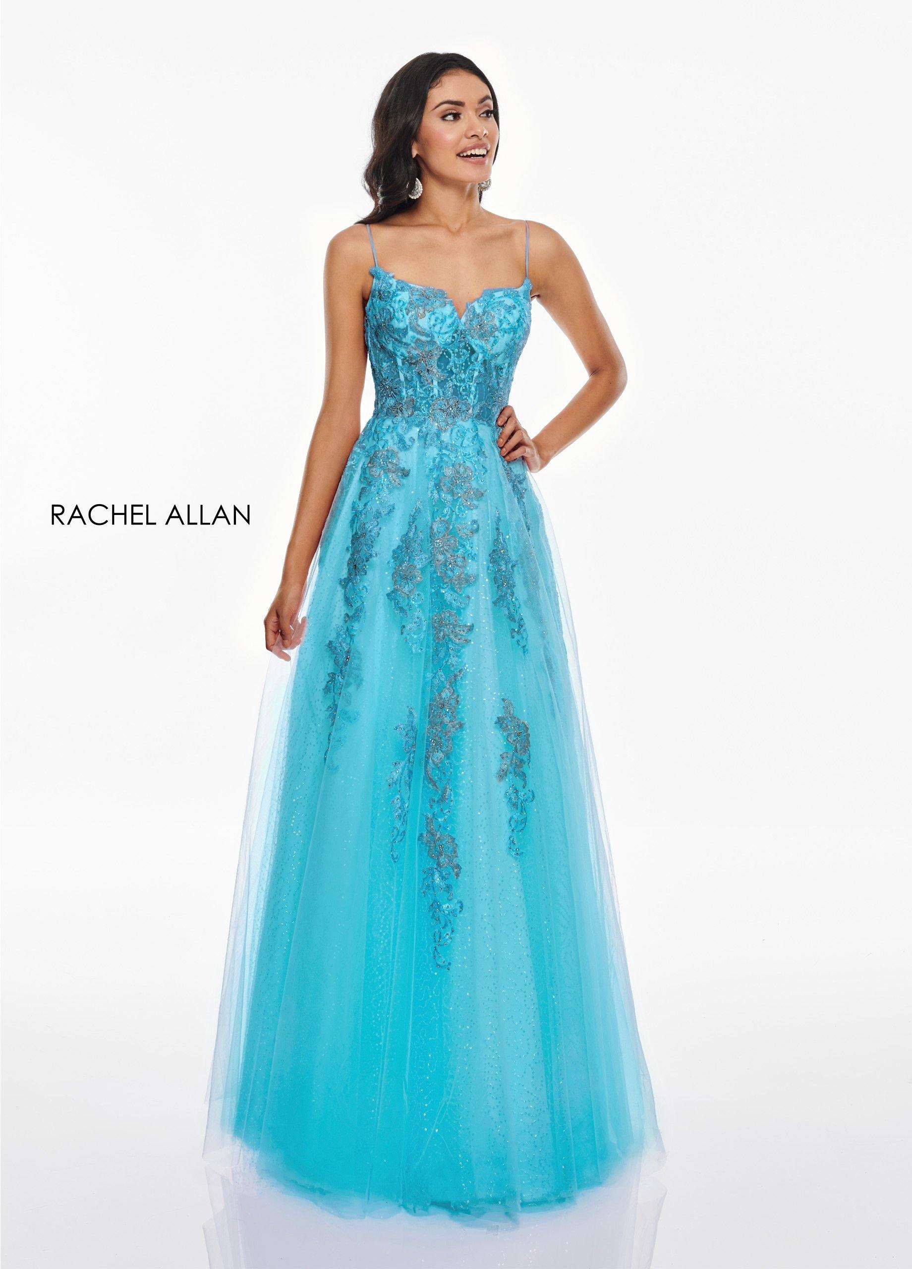 Rachel Allan Prom Long Dress Evening Gown