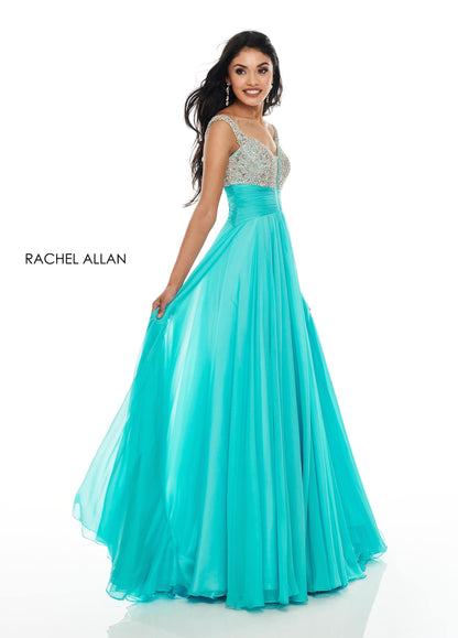 Rachel Allan Prom Long Formal Dress - The Dress Outlet