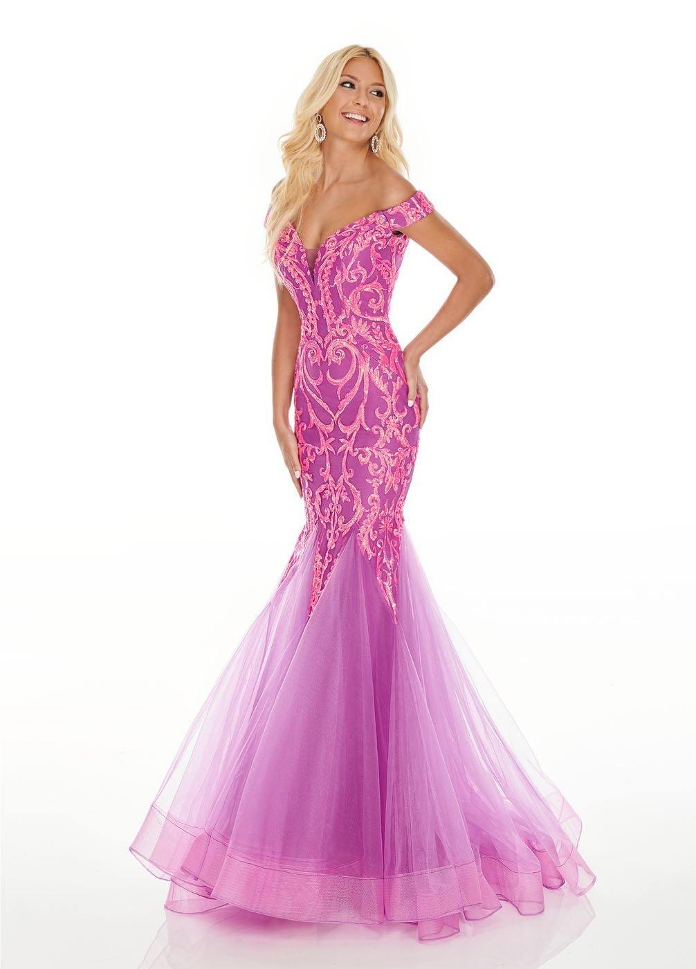 Rachel Allan Prom Long Formal Mermaid Dress