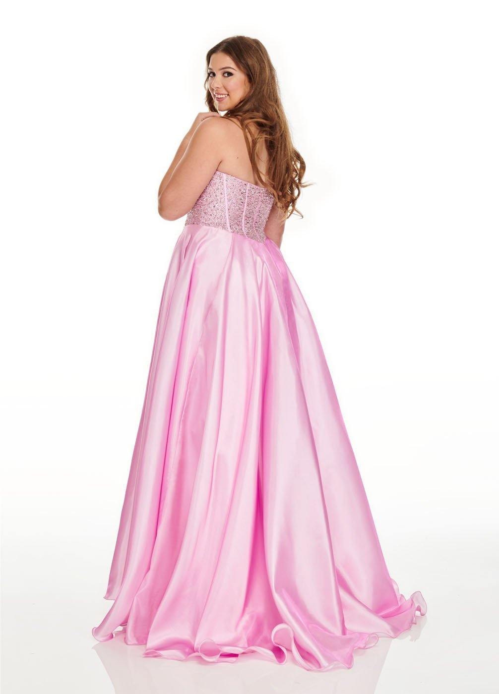 Rachel Allan Prom Long Plus Size Dress Ball Gown - The Dress Outlet