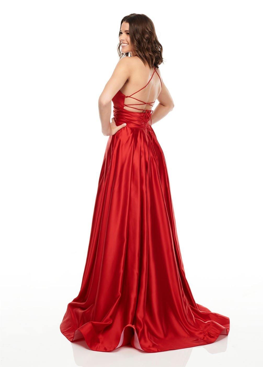 Rachel Allan Sexy Long Prom Dress Evening Gown
