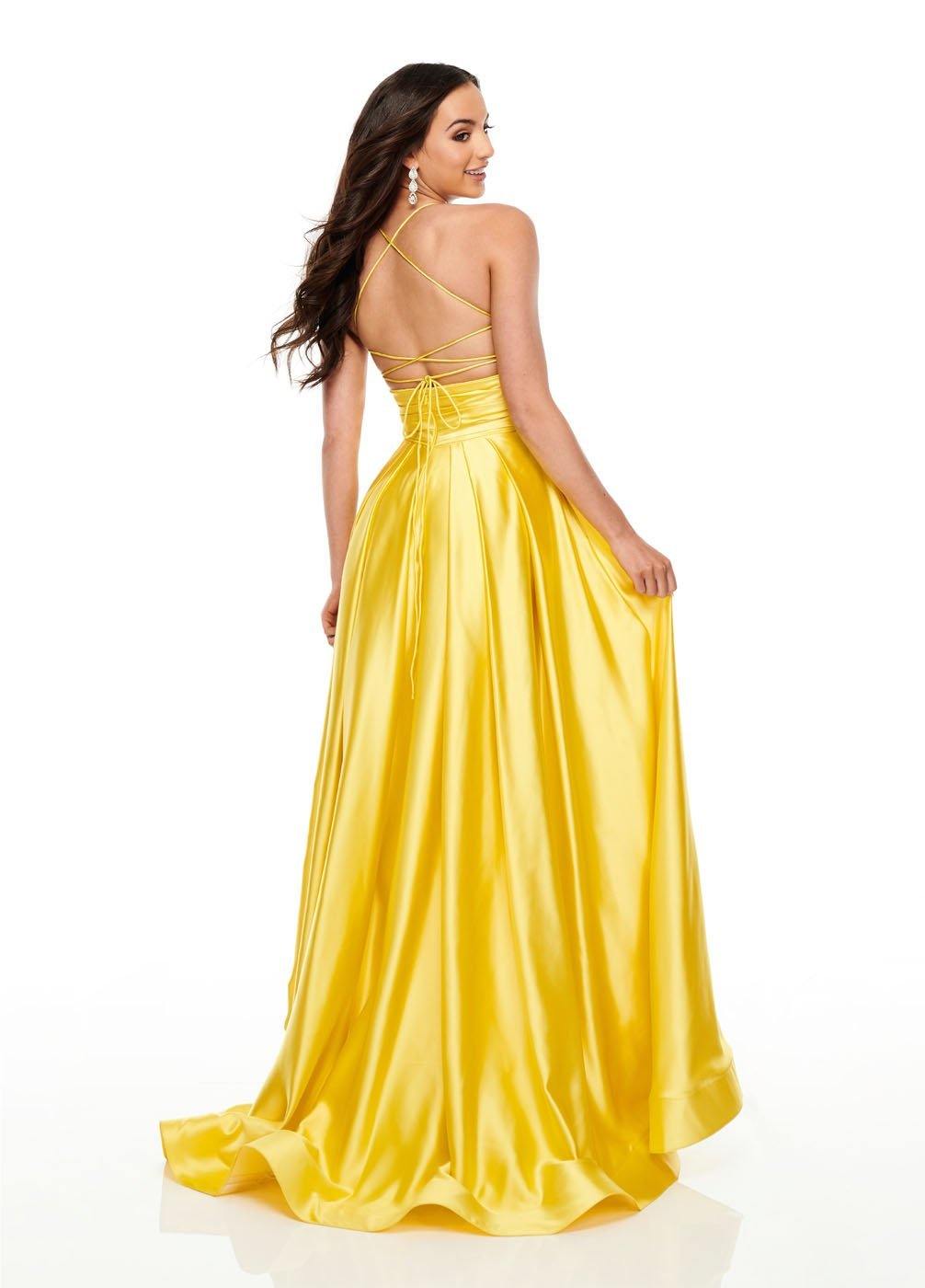 Rachel Allan Sexy Long Prom Dress Evening Gown