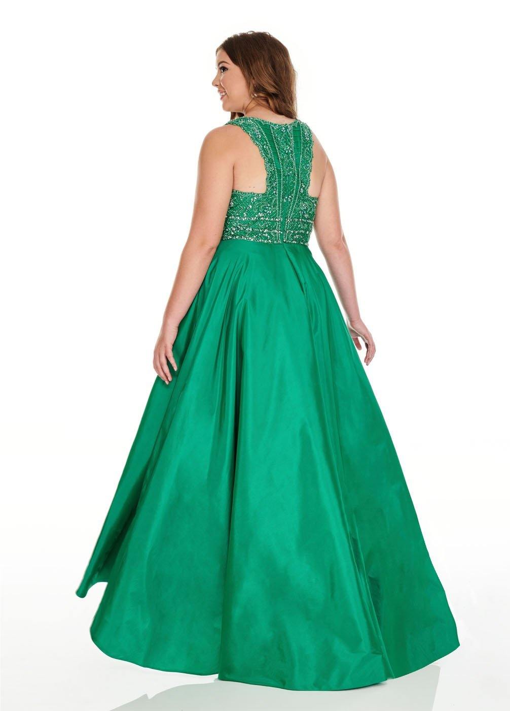 Rachel Allan Sexy Prom Long Dress Plus Size