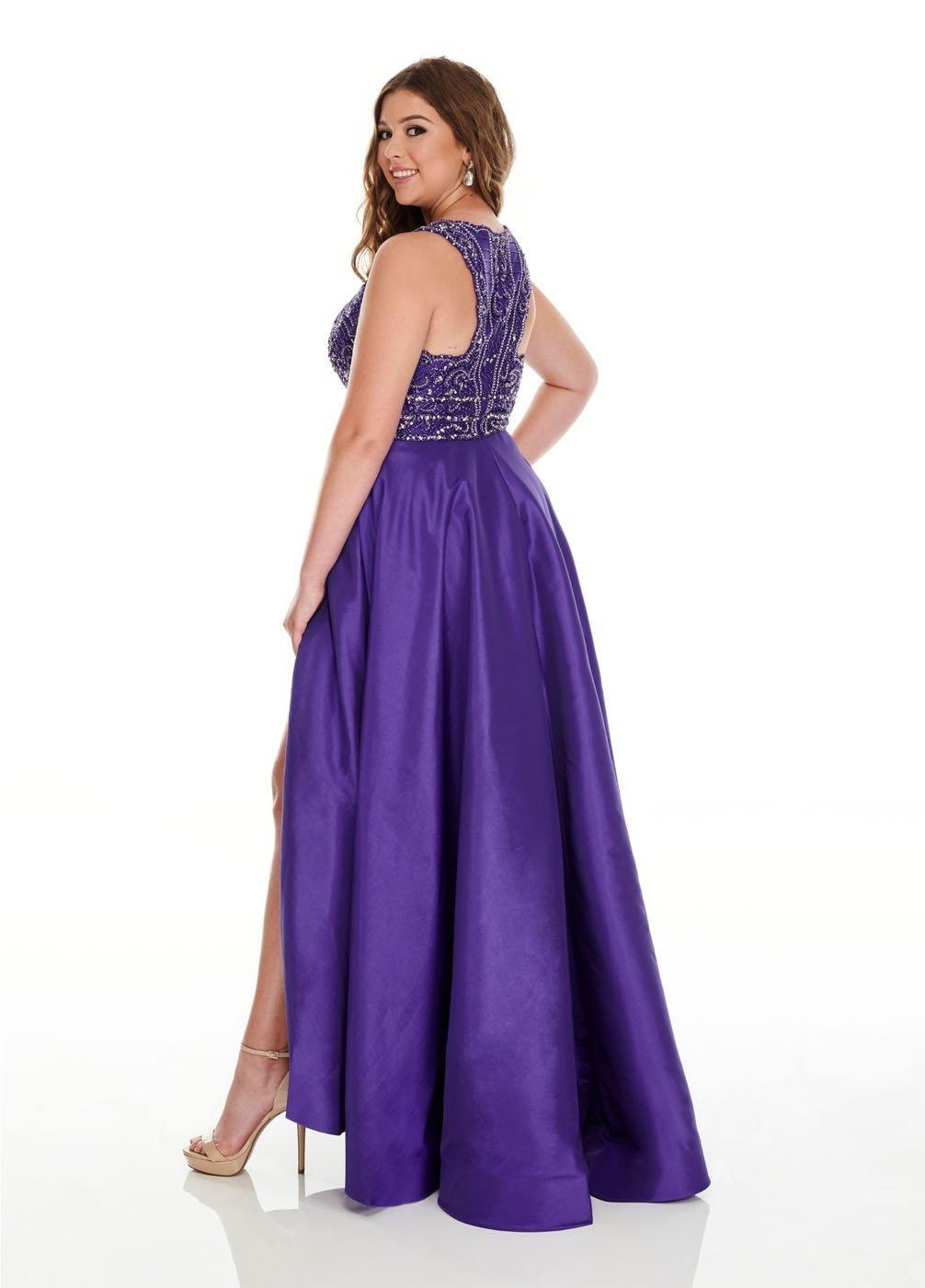 Rachel Allan Sexy Prom Long Dress Plus Size