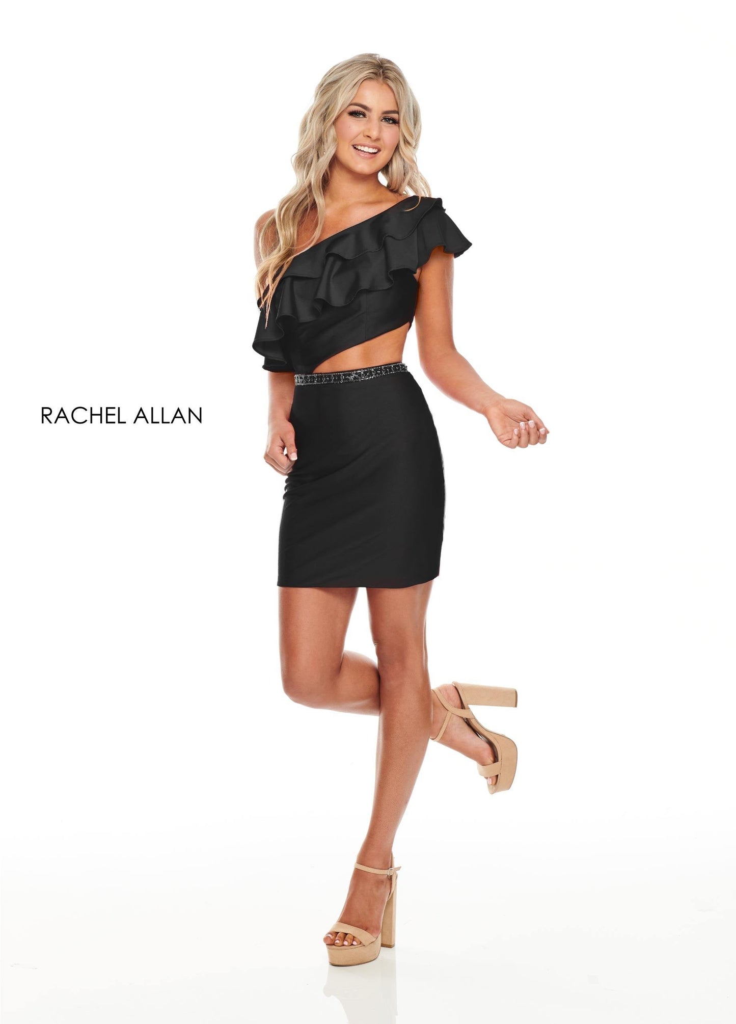 Rachel Allan Short Sexy Fitted Cocktail Dress - The Dress Outlet