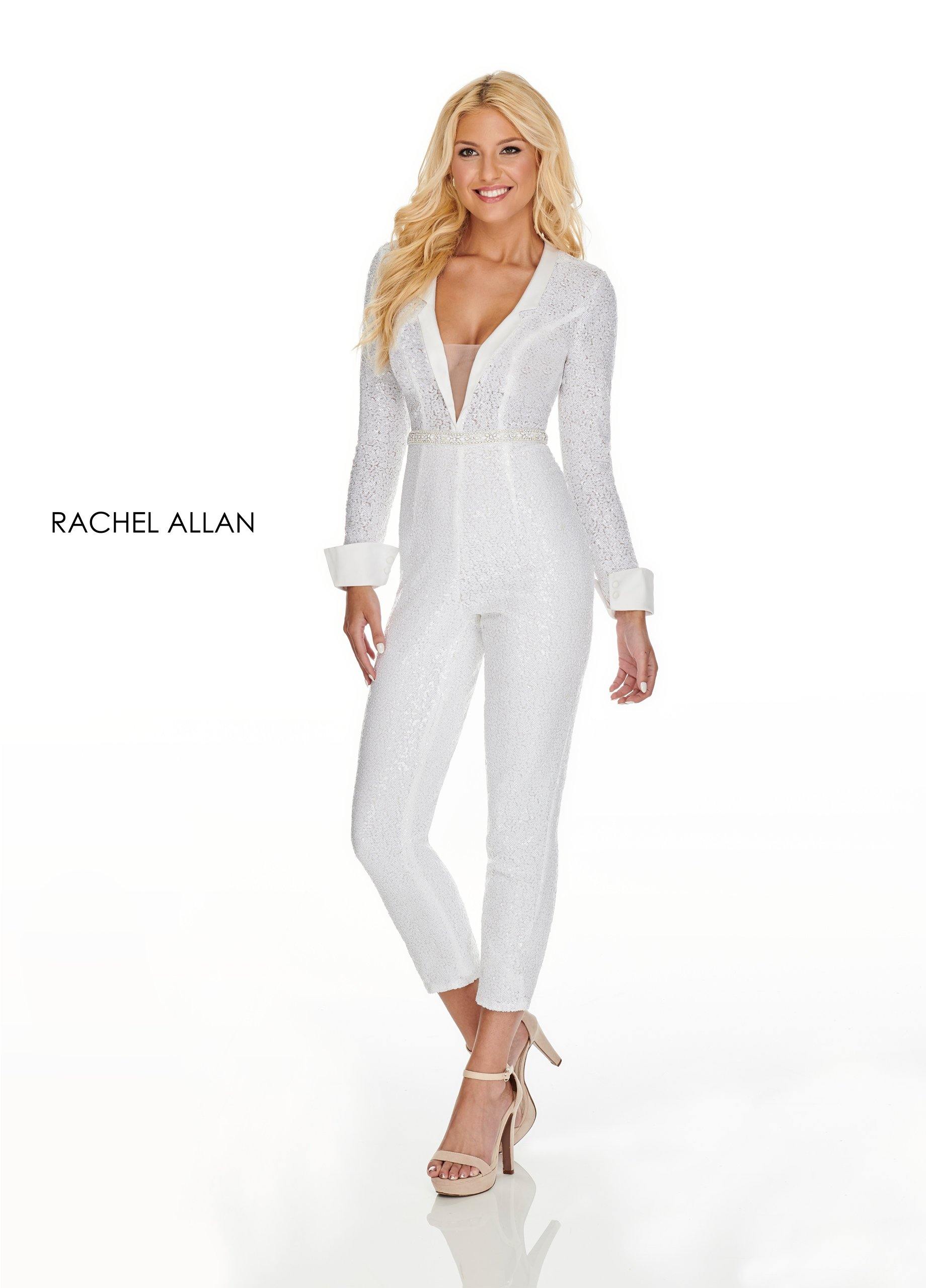 Rachel Allan Sparkling Jumpsuit Formal