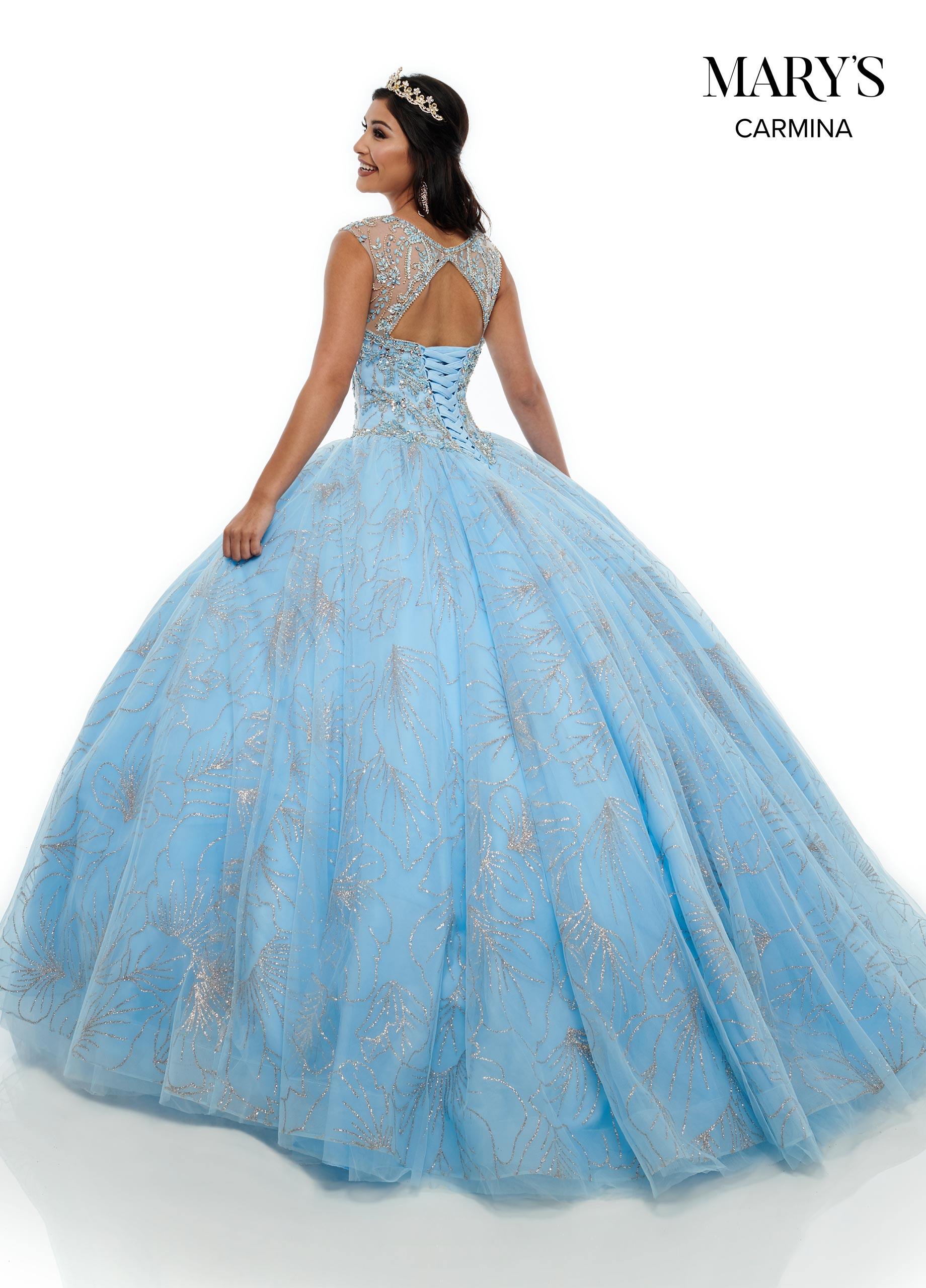 Rachel Allan  Sparkling Long Quinceanera Dress
