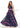 Rachel Allan Two Piece Sexy Long Plus Size Prom Dress - The Dress Outlet