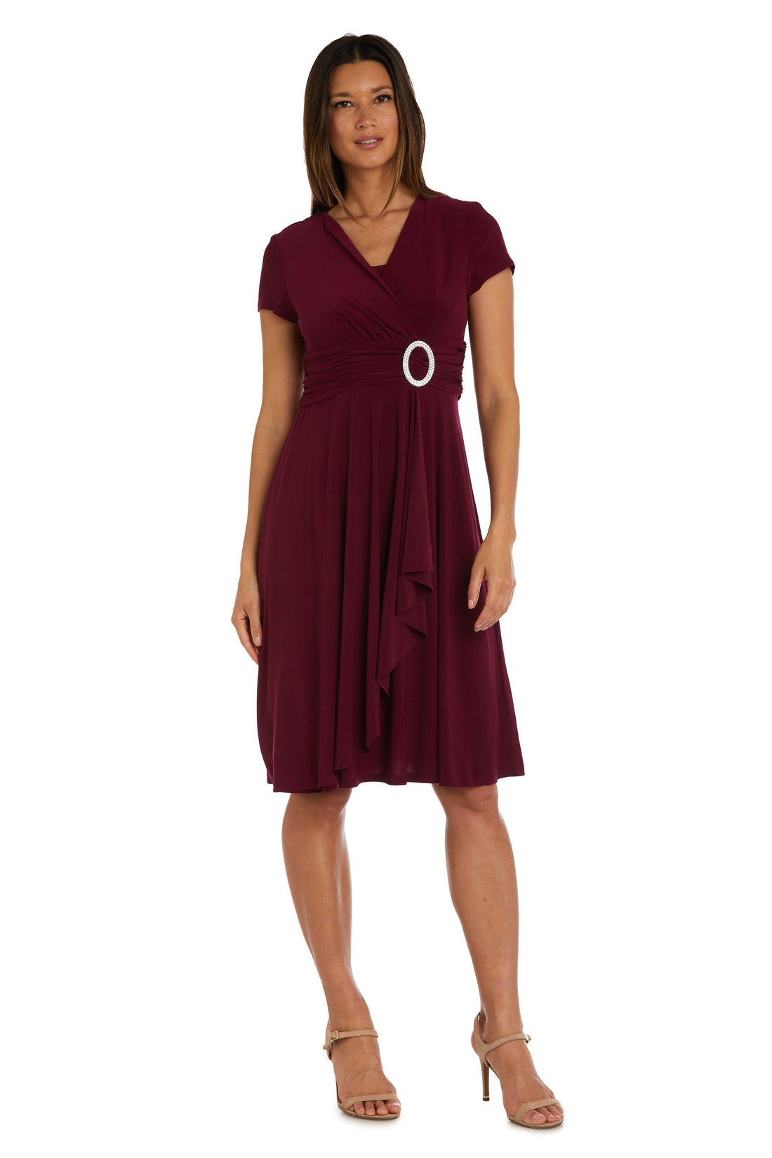 Red R&M Richards 1149 Short Plus Size Dress Black for $69.0 – The Dress ...