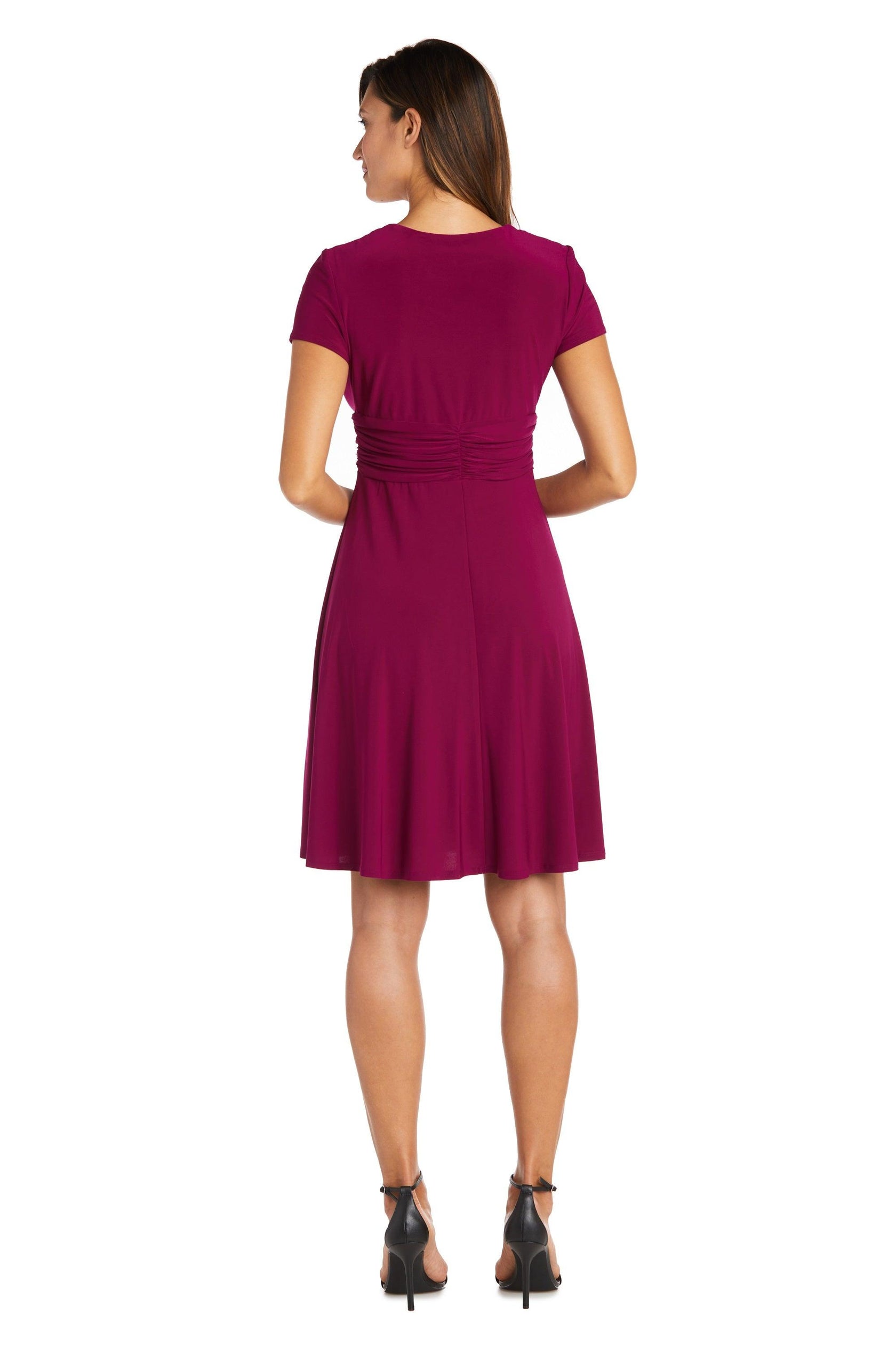 Red R&M Richards 1149 Short Plus Size Dress Black for $69.0 – The Dress ...