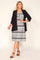 R&M Richards Plus Size Short Dress Black 1190W - The Dress Outlet