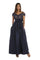 R&M Richards Evening Long Formal Lace Top Dress 2056 - The Dress Outlet