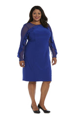 Black R&M Richards 2141W Short Plus Size Cocktail Dress Sale for $26.99 – The Dress Outlet