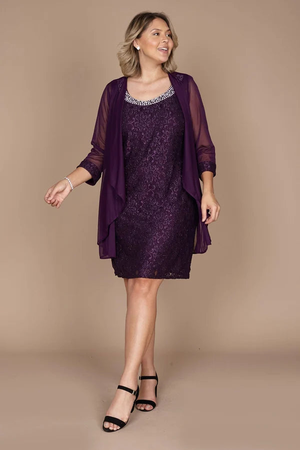 Short Sleeveless Dress R&M Richards 2208