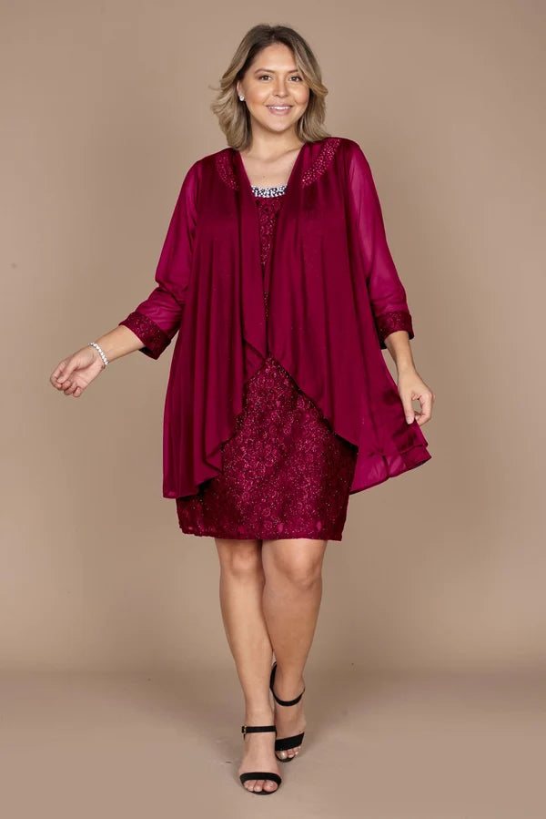 Short Sleeveless Dress R&M Richards 2208