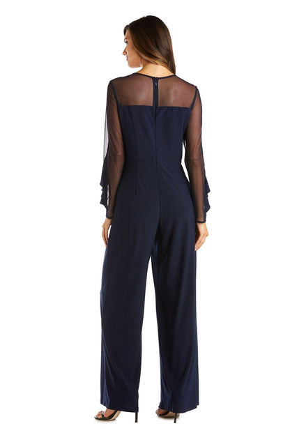 R&M Richards Long Mother of the Bride Jumpsuit 2308 - The Dress Outlet