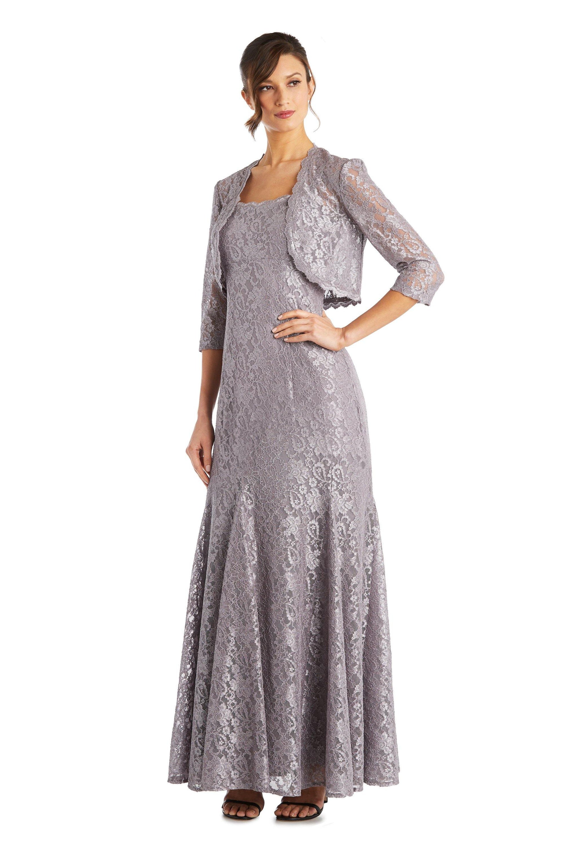 R&M Richards 2352 Long Jacket Dress
