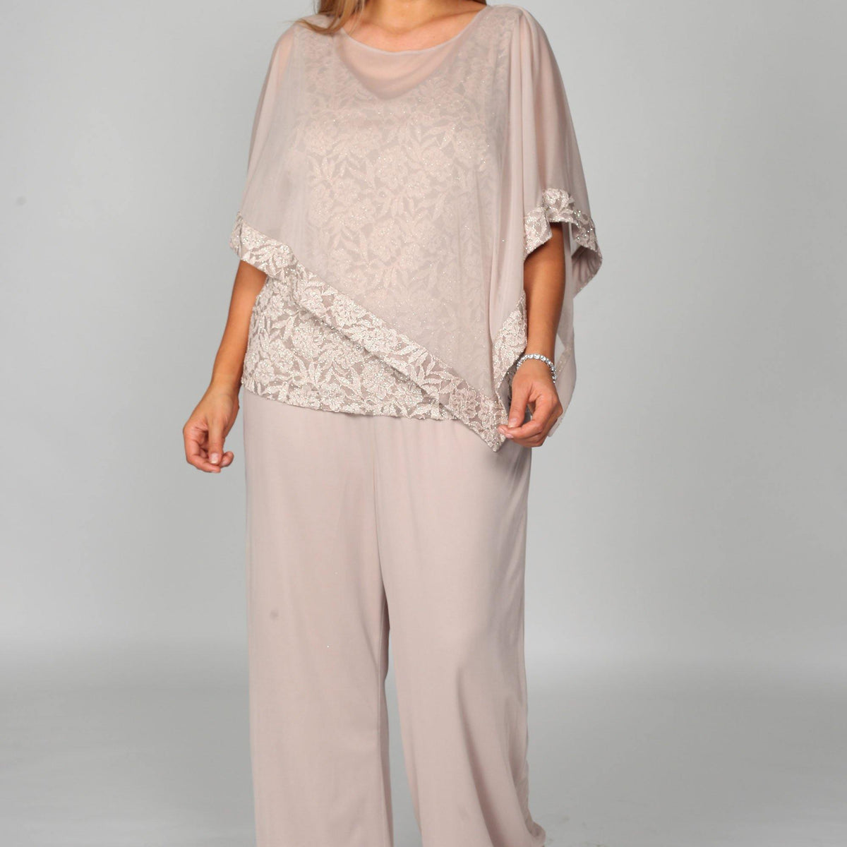 evening dresses discount Quartz | Silver Embellished Square-Neck Open-Back Maxi Dress