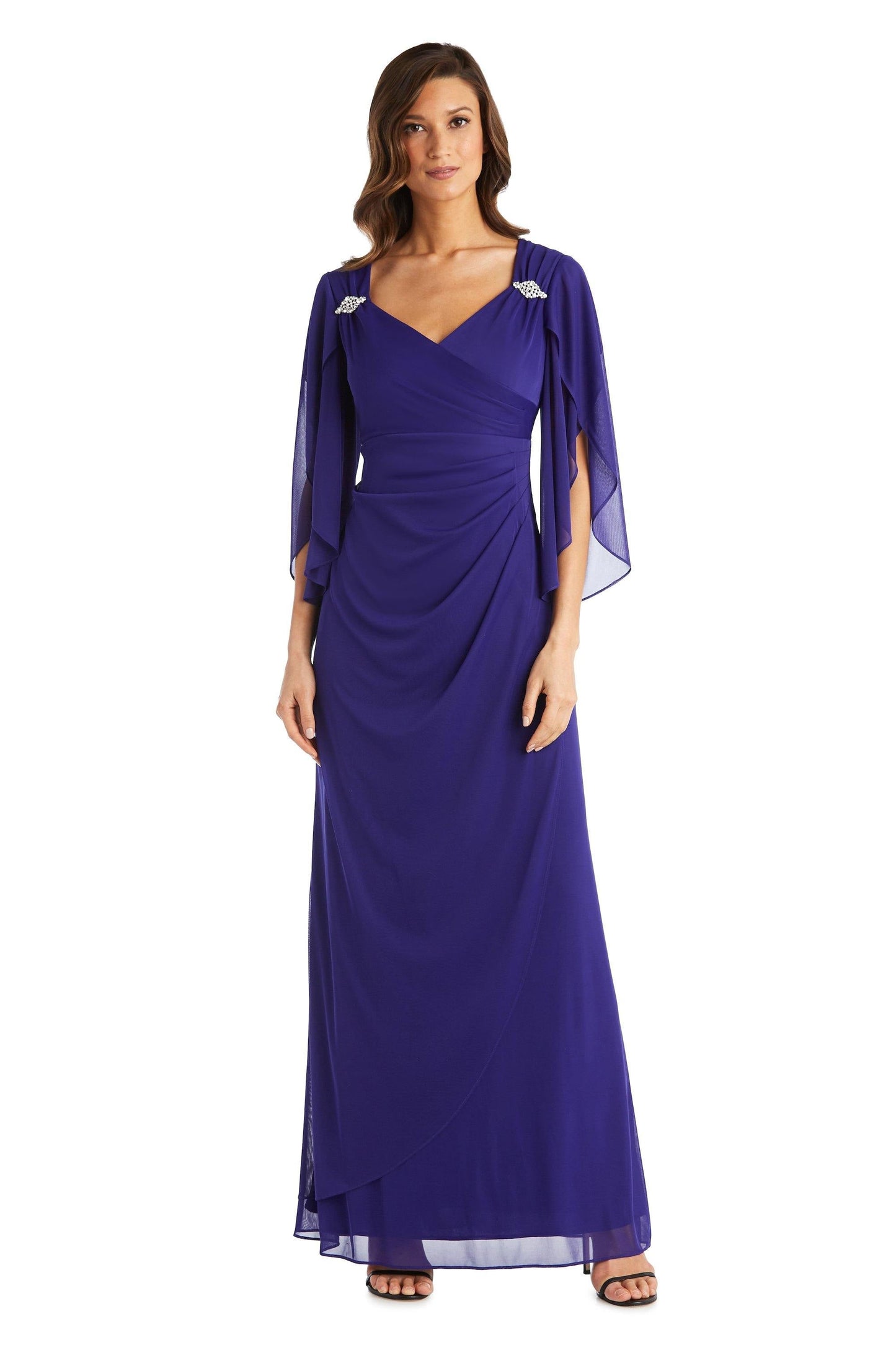 R&M Richards Mother of the Bride Long Dress 2407 - The Dress Outlet
