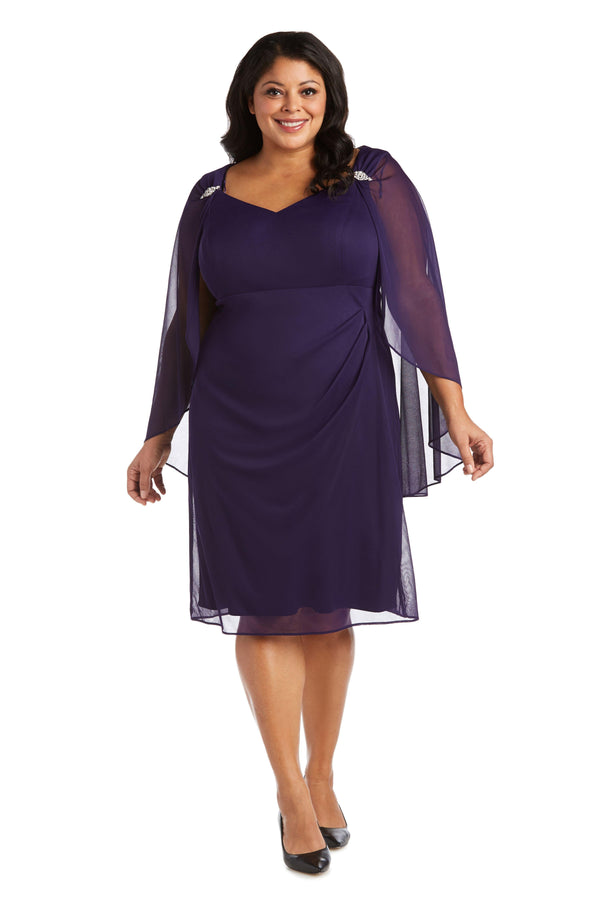 Mother Of The Bride Short Dress R&M Richards 2438W