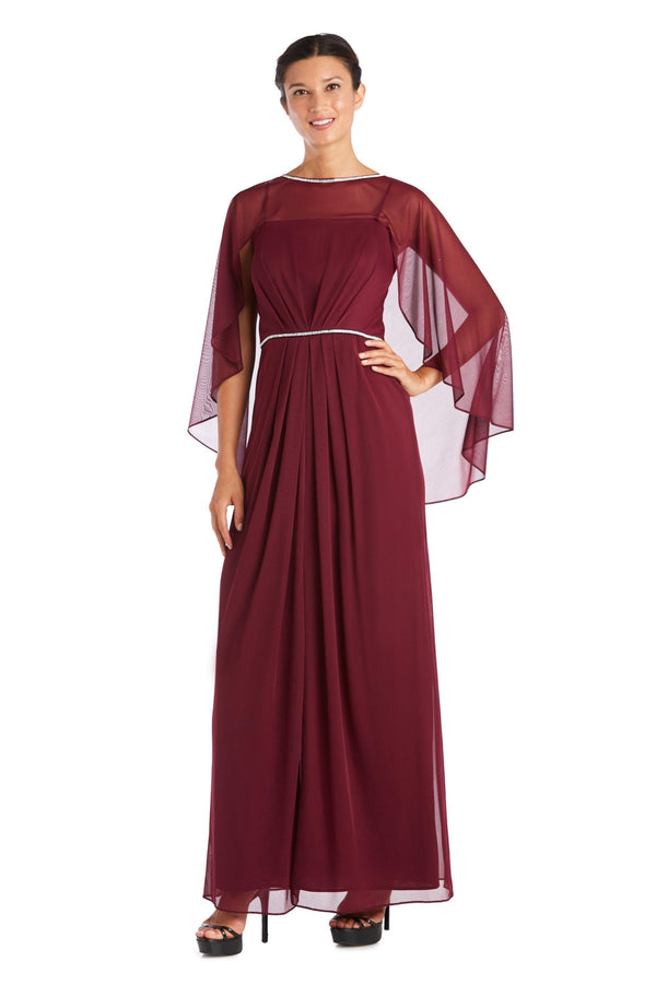 Long Chiffon Gown Mother Of Bride R&M Richards 2461