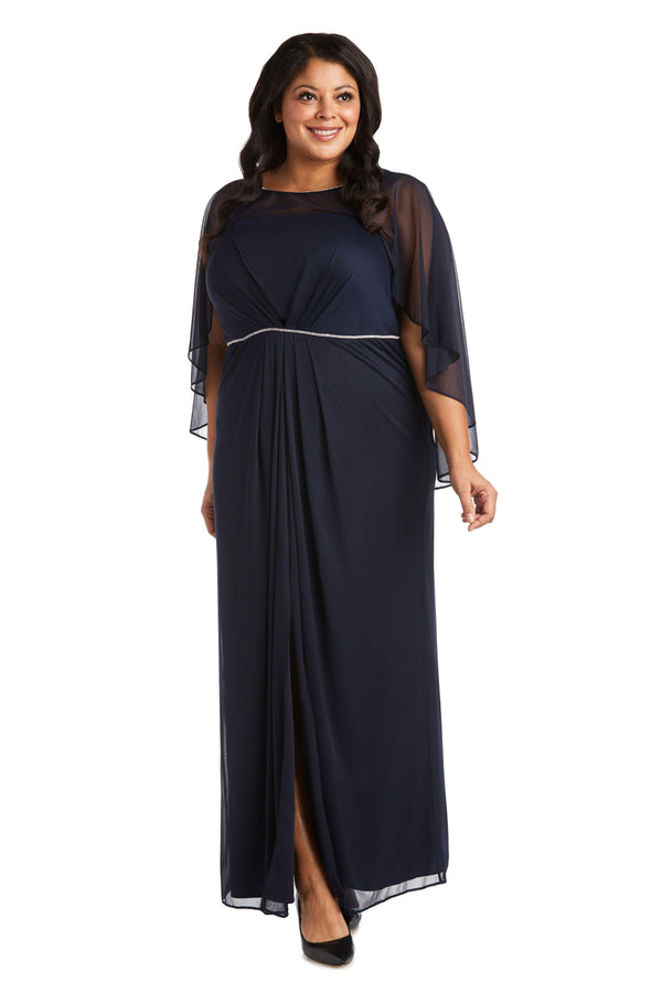 Plus Size Long Dress Formal R&M Richards 2461W