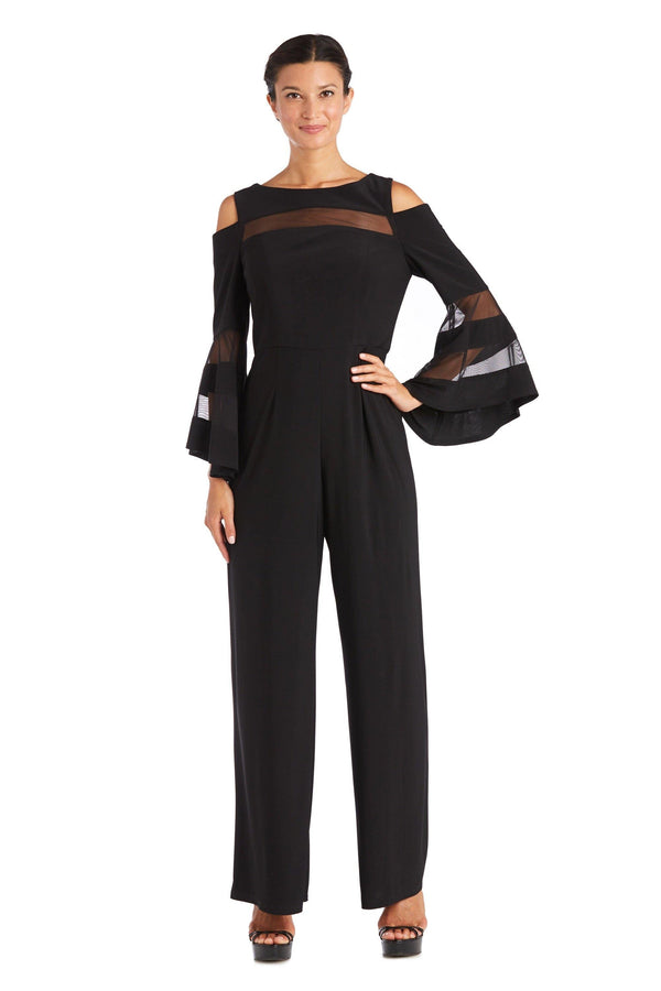 Cold Shoulder Jumpsuit R&M Richards 2469